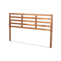 Ash Walnut Finished Wood King Size Headboard P382