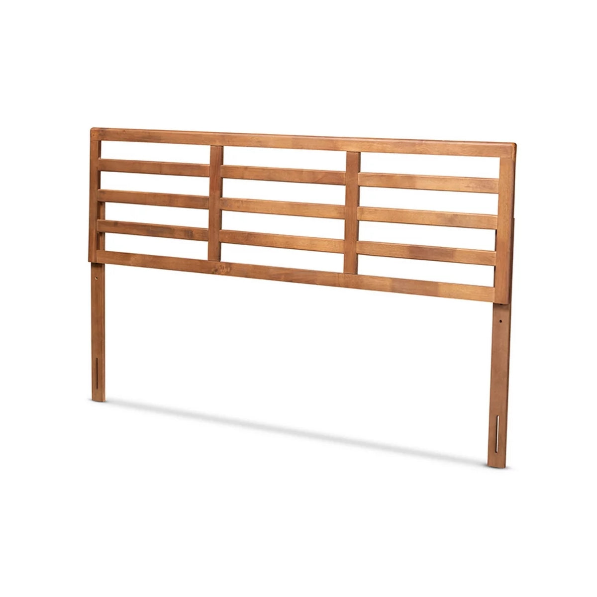Ash Walnut Finished Wood King Size Headboard P382