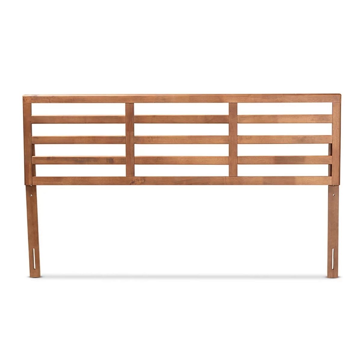 Ash Walnut Finished Wood King Size Headboard P382