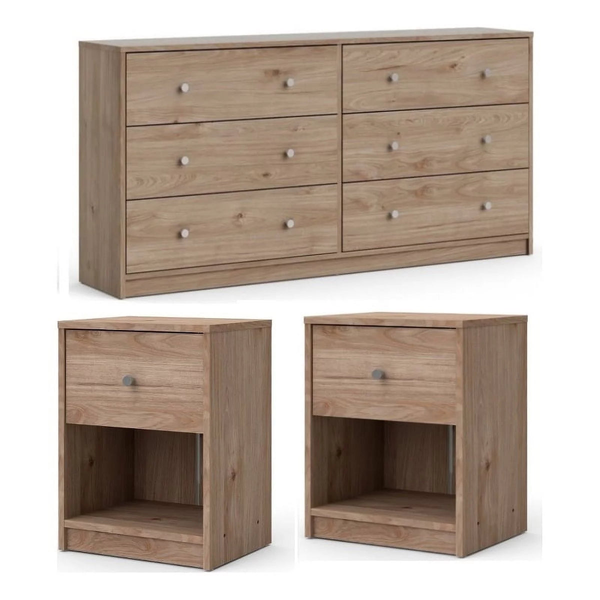3 Piece Dresser and Nightstand Bedroom Set M242787