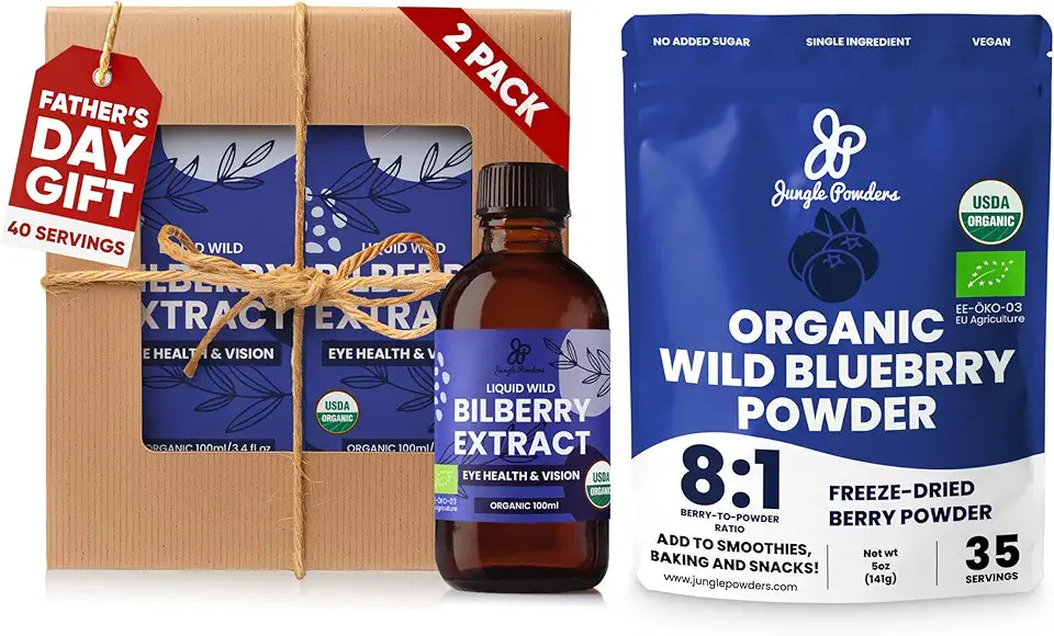 USDA Organic Wild Bilberry Extract and Wild Blueberry Powder R73855