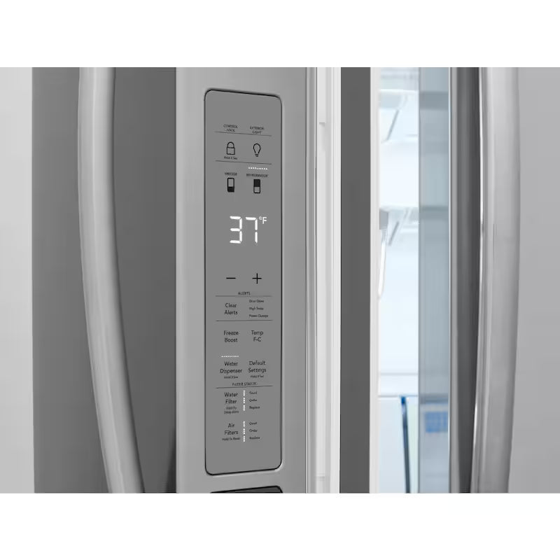 36 in. 27.2 cu. ft. 4 Door French Door Refrigerator Stainless Steel S3366