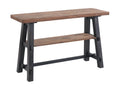 48"L Solid Wood Sofa/TV Console Table with Shelf Y72256