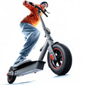 Electric Scooter with 500W Motor, Pneumatic Tires, Foldable T347182