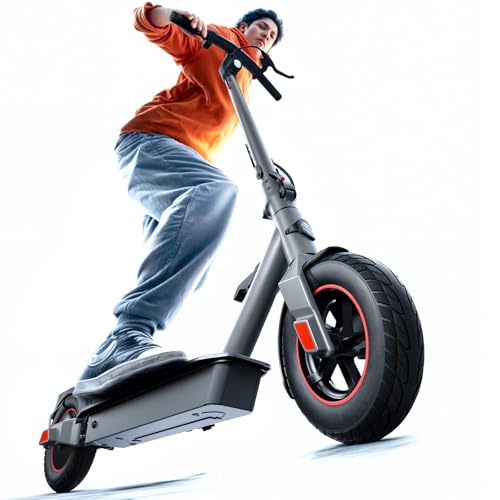 Electric Scooter with 500W Motor, Pneumatic Tires, Foldable T347182