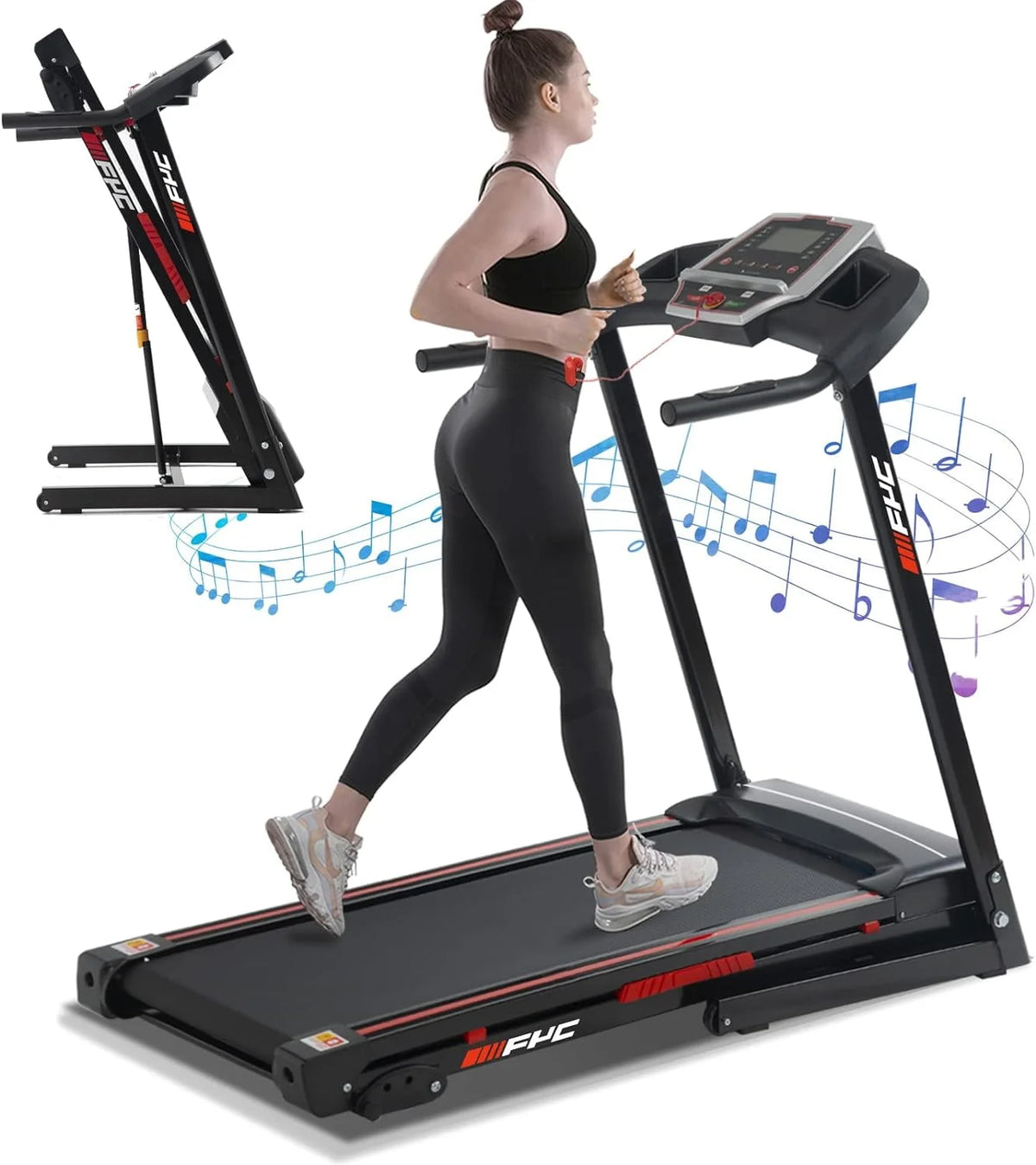 Folding Treadmill 2.5HP Electric Treadmill Q931