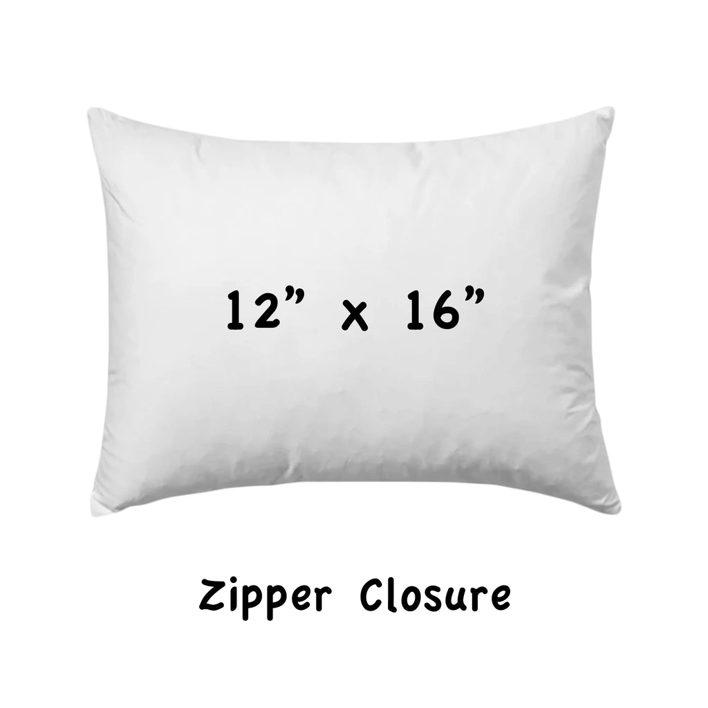Indoor/Outdoor Soft Pillow Zipper Cover Only 12 x 16 D848