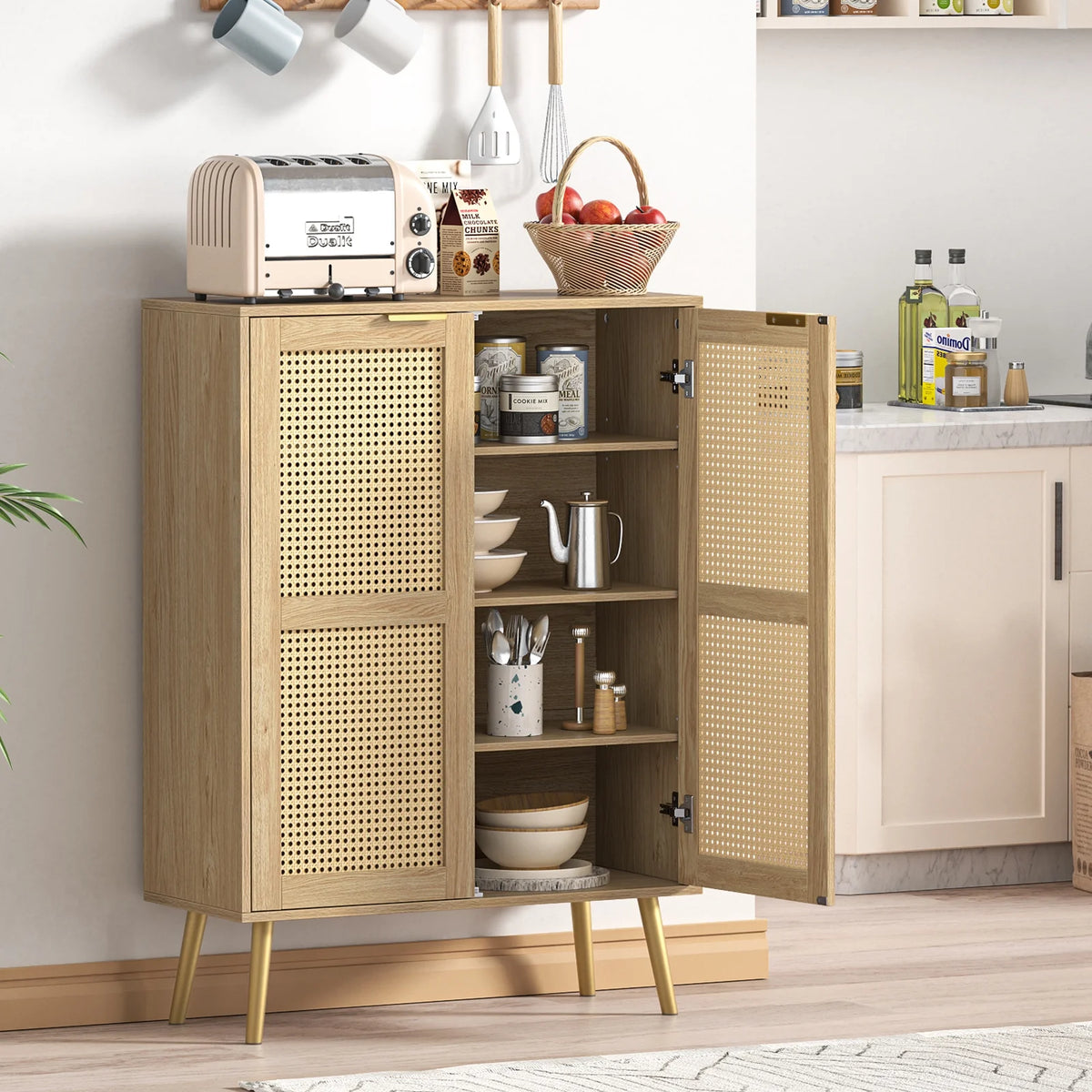 Rattan Storage Cabinet R5805