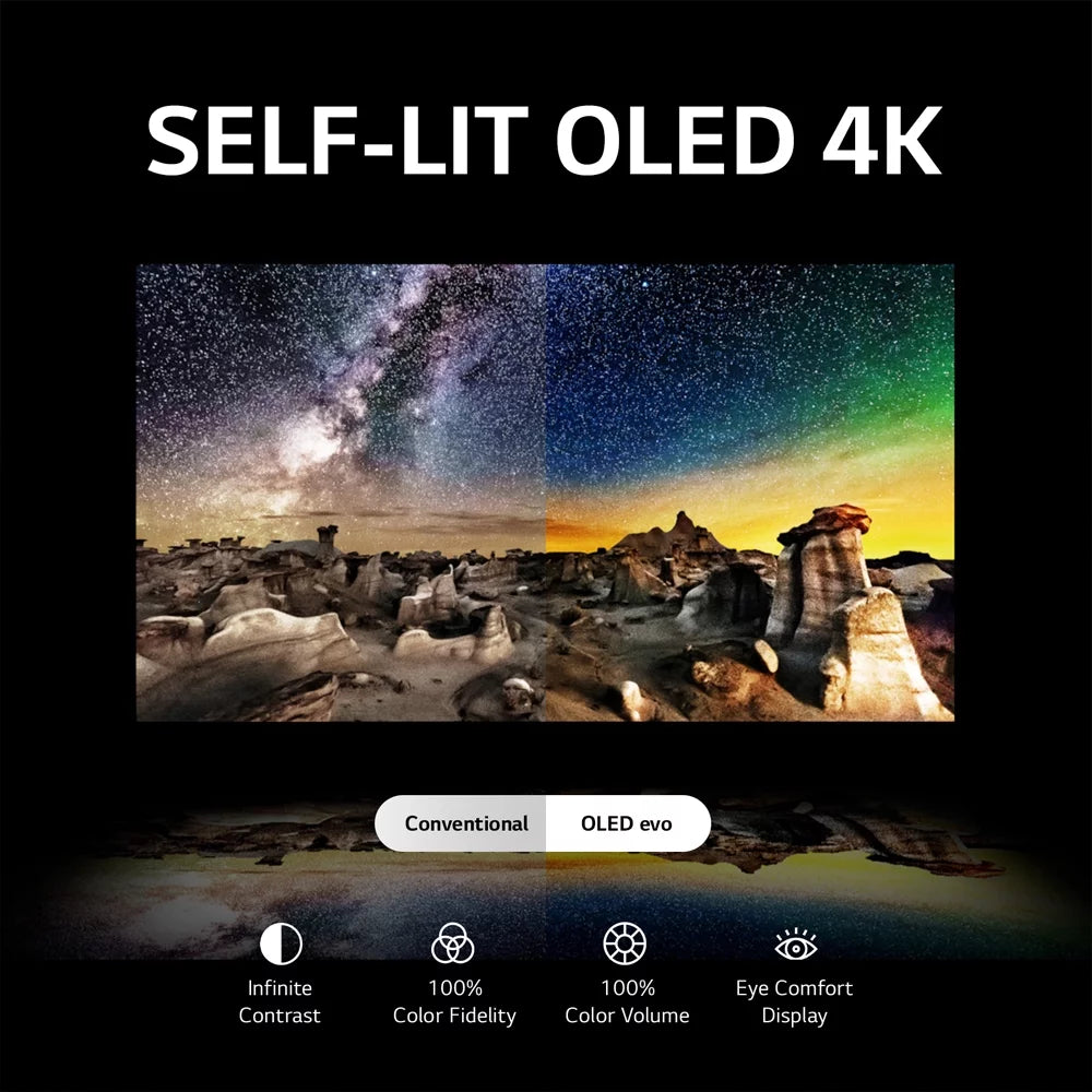 42 Inch 4K HDR Smart OLED TV W437