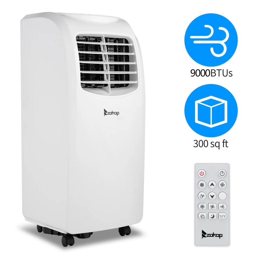 Portable Air Conditioner, 8,000 BTU, White A419