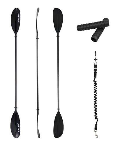 Adjustable 3 Piece Kayak Paddle with Nylon Blades Q9384
