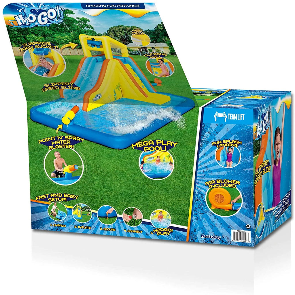 Inflatable Kids Water Park with Air Blower U86057