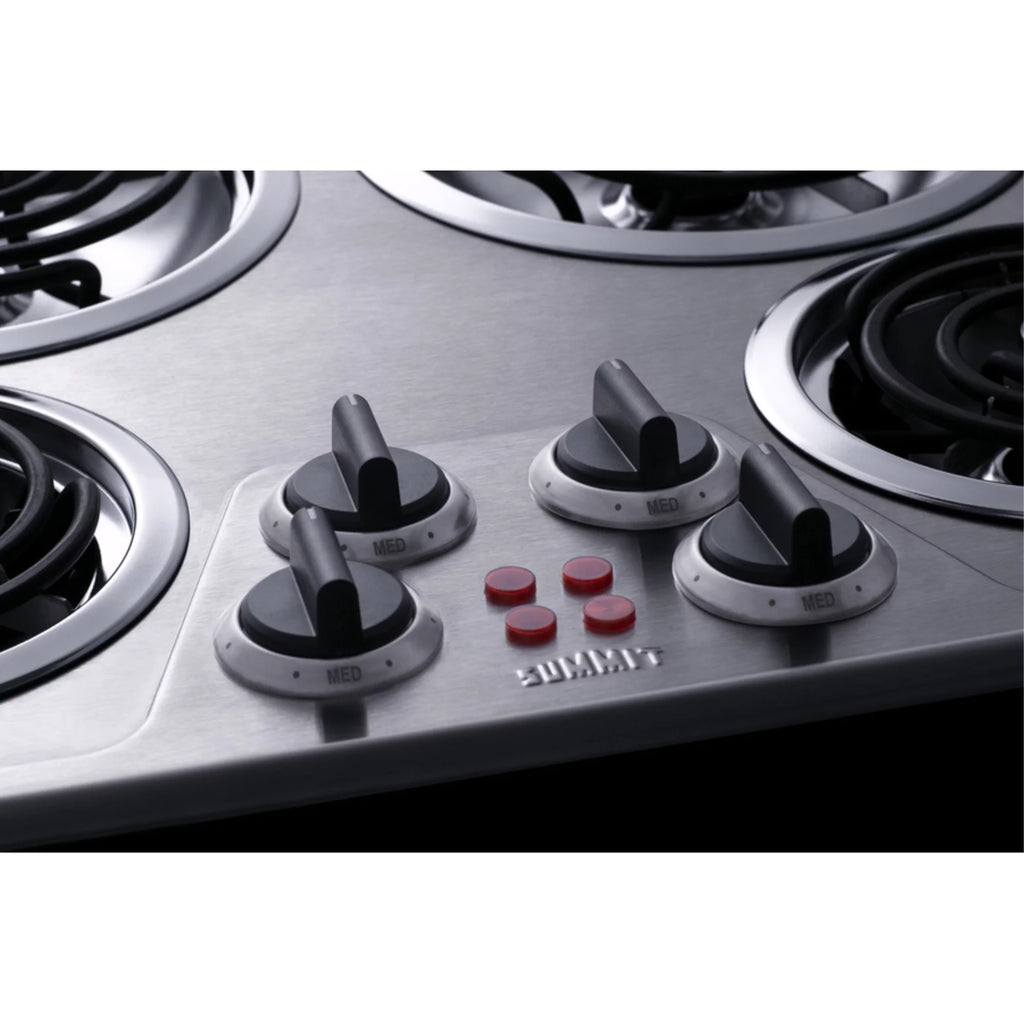24 Wide 240V 4-Burner Coil Cooktop T76583