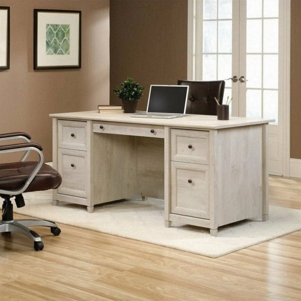 Executive Desk in Chalked Chestnut R9509