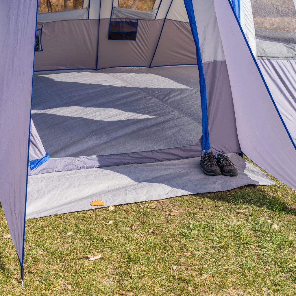 16-Person 3-Room Cabin Tent with 3 Entrances D1838