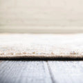 Rainbow Rug Multi/Beige 4' Square Abstract Bohemian E377055