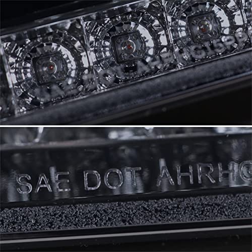 Chrome Projector LED Sequential Signal Headlights Left + Right Pair V27336
