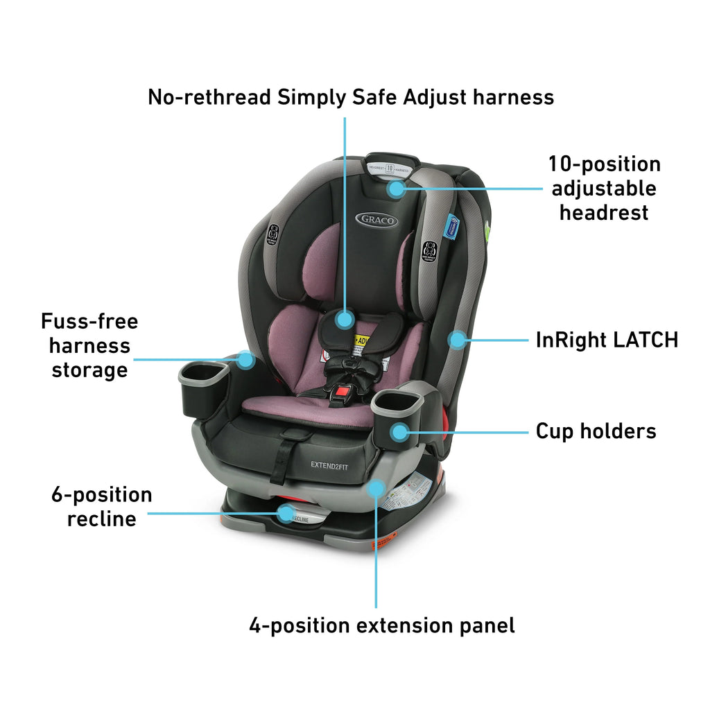 3-in-1 Convertible Car Seat D65224