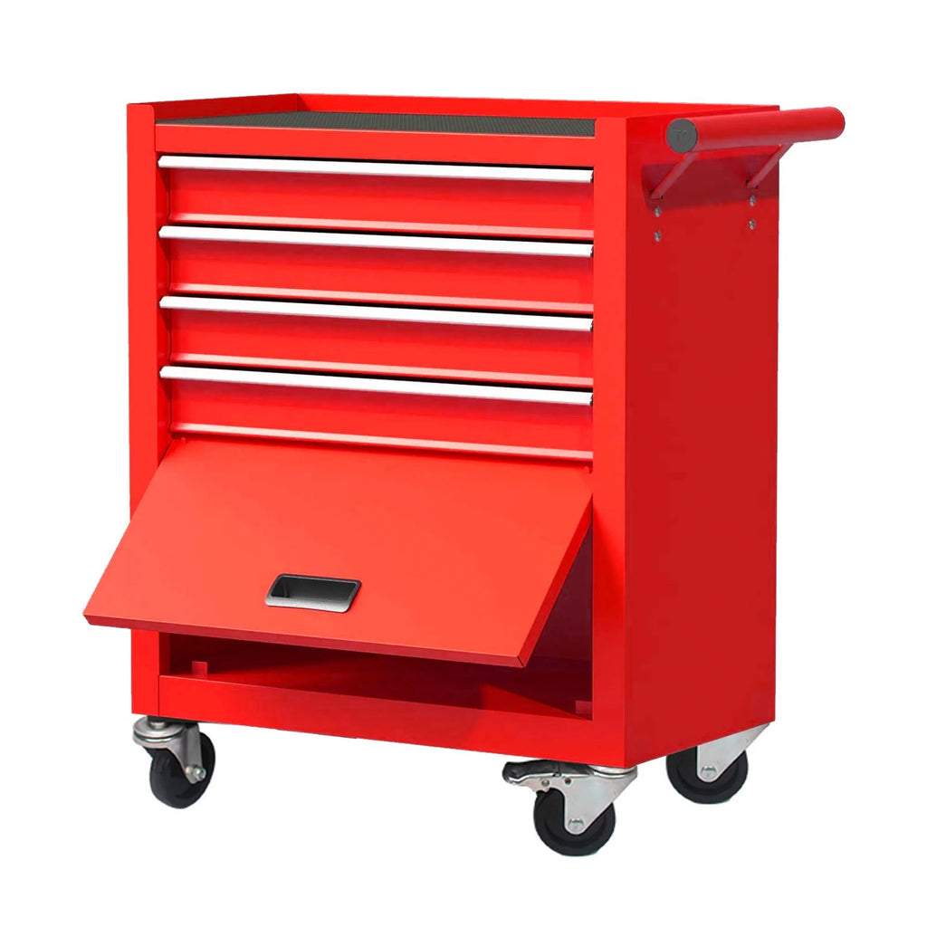 24-In Steel 4-Drawer Rolling Tool Chest H96454
