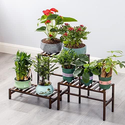 Bamboo 3-Tier Ladder Plant Stand P1529