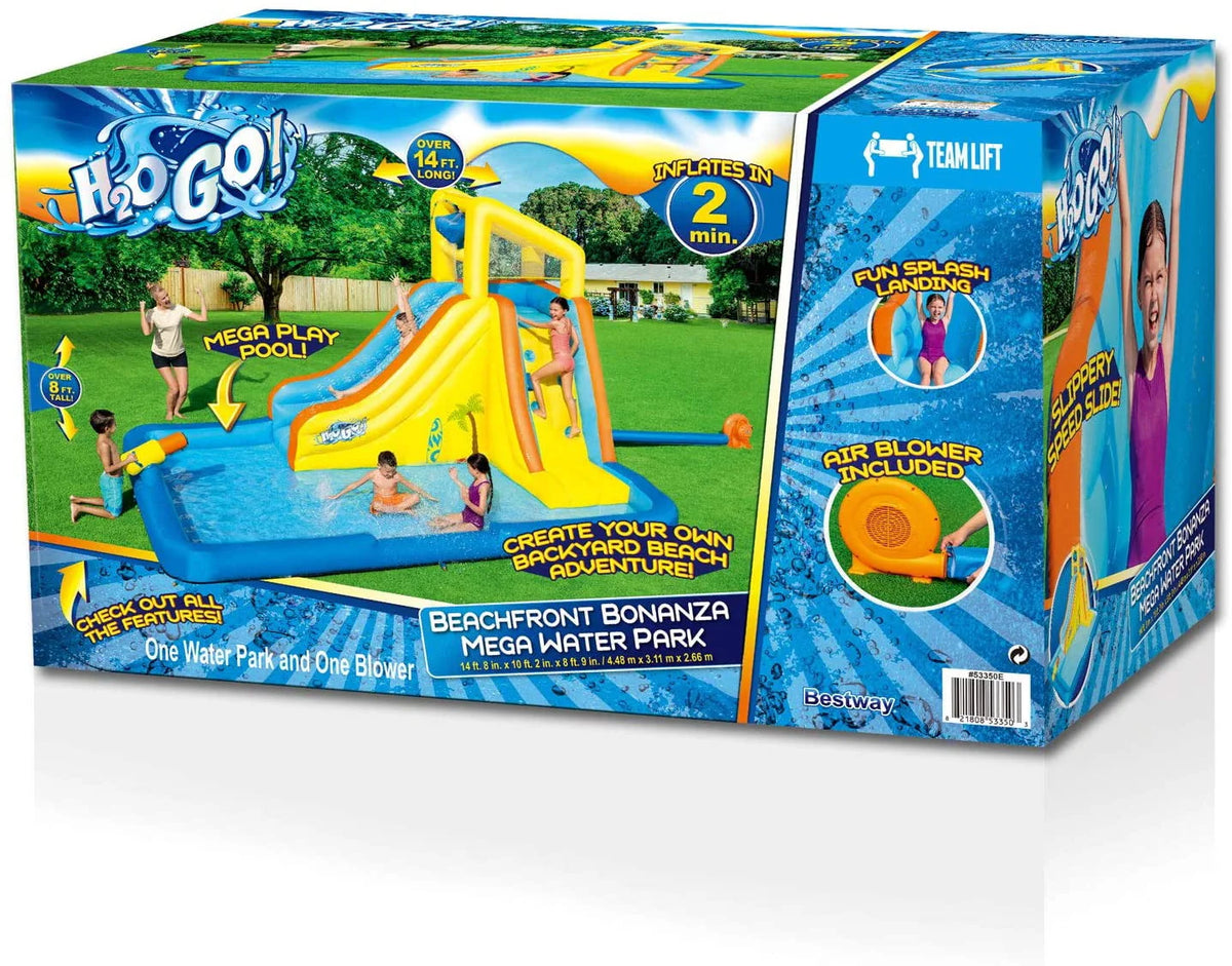 Inflatable Kids Water Park with Air Blower U86057