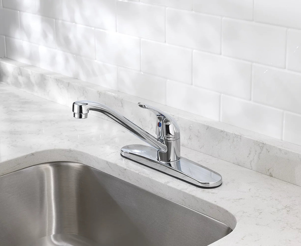 8" Widespread Single Handle Kitchen Faucet Chrome M62337