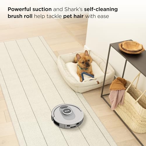 Voice Control Robot Vacuum with Home Mapping, Self-Empty Base, Cool Grey R769
