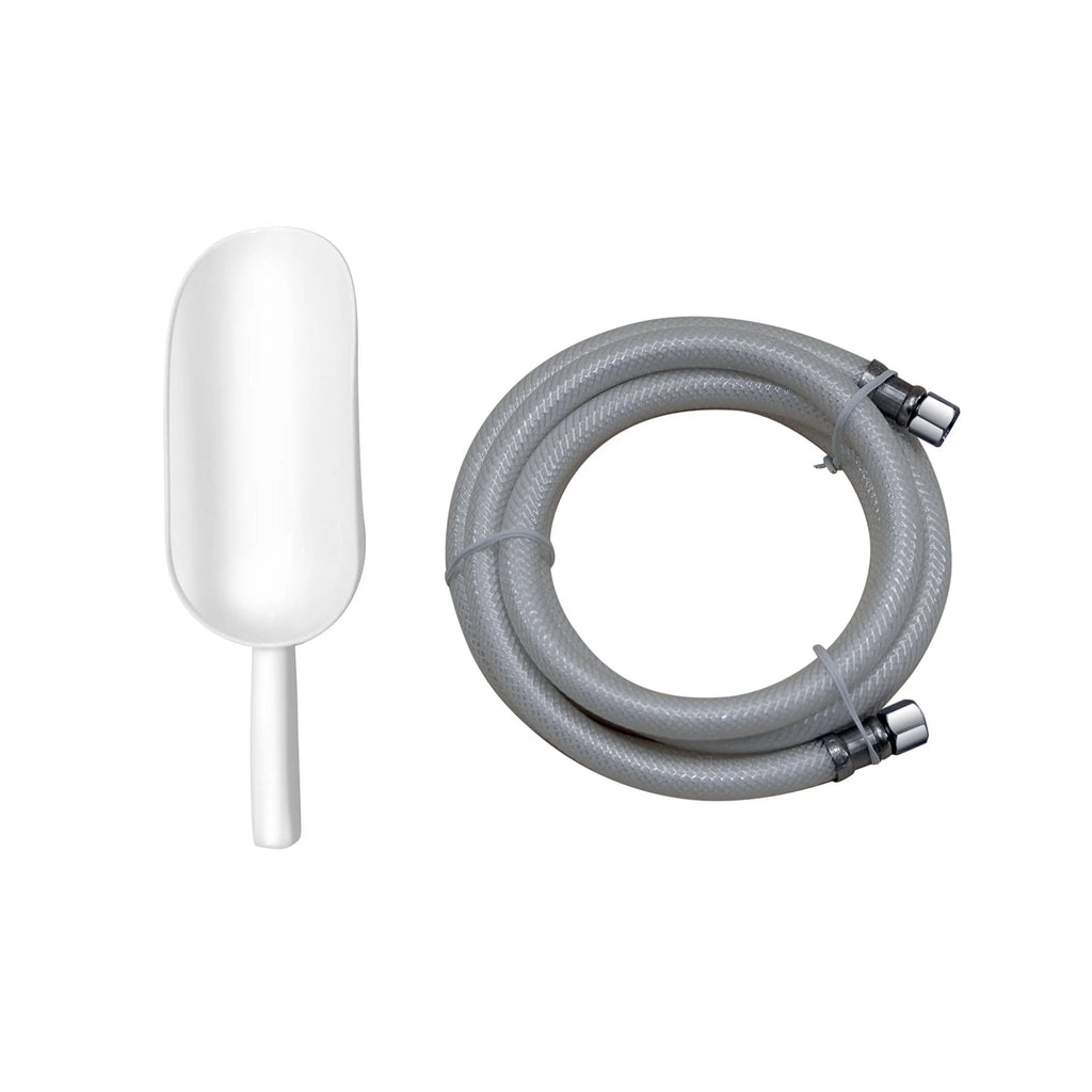 White Free Standing and Undercounter Ice Maker S30083