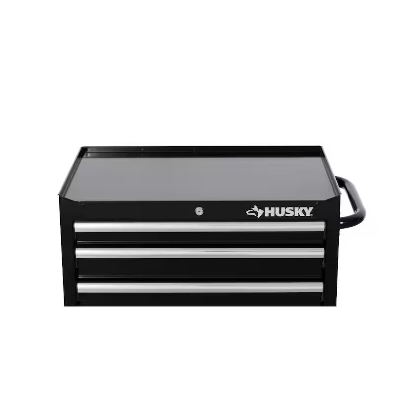 27 in. W 5-Drawer Gloss Black Rolling Tool Cabinet P602